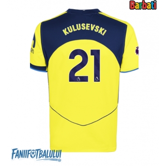 Tottenham Hotspur Dejan Kulusevski #21 Tricou Fotbal Replică 2025-26 Barbati Treilea